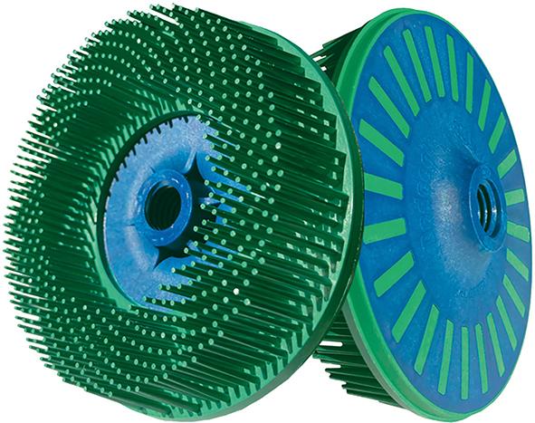 pre129602.jpg Radialschleifbürste M14 Ø 115x38mm A50 grün Tyrolit