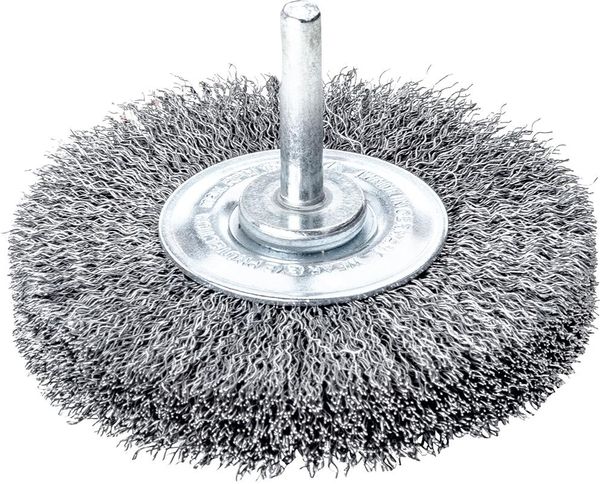 Schaft-Rundbürste Stahldraht gew. 50x0,3mm Lessmann