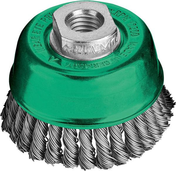 pre129450.jpg Topfbürste Edelstahl gezopft 65x0,5mm Besatz 30x6mm gez.Draht Lessmann