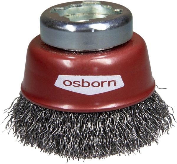 pre126356.jpg Topfbürste X-LOCK Stahl gewellt 75x0,3mm osborn
