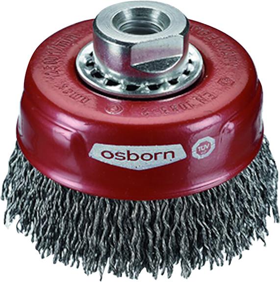 qwz119790.jpg Topfbürste Xtreme Stahl 60x0,3mm gewellt Osborn