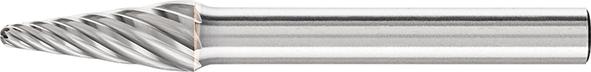 pre127212.jpg Frässtift HM Rundkegelform 0820 INOX 6mm 8x20mm Pferd