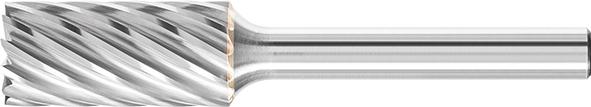 Frässtift HM zylindrisch mit Stirnverzahnung 1225 INOX 8mm 12x25mm Pferd
