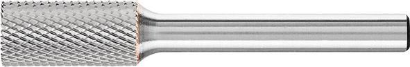 pre127201.jpg Frässtift HM zylindrisch mit Stirnverzahnung 1020 MICRO 6mm 10x20mm Pferd
