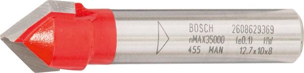 tel112989.jpg HM V-Nutfräser 90 G Ø12,7x10,0x44,5 mm Bosch