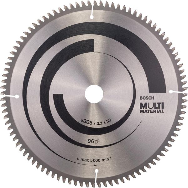 HM-Kreissägeblatt 305x3,2/2,5x30 96Z Bosch VE à 1 Stück Multi Material