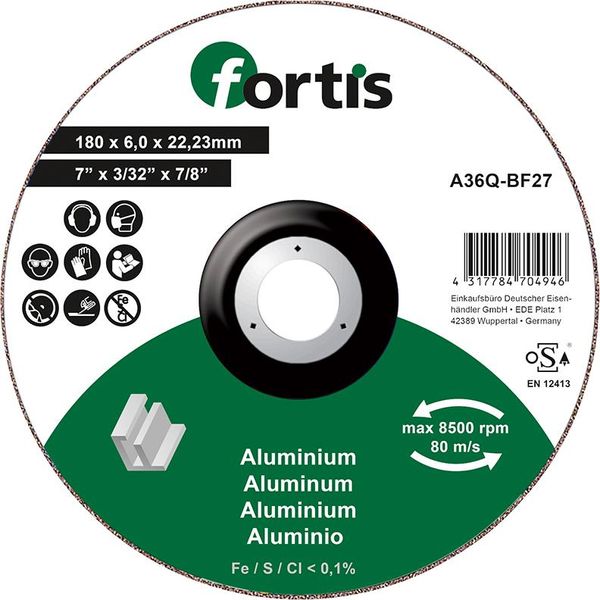 wzk113530.jpg Schruppscheibe ALU-NE 180 x 6,0mm FORTIS