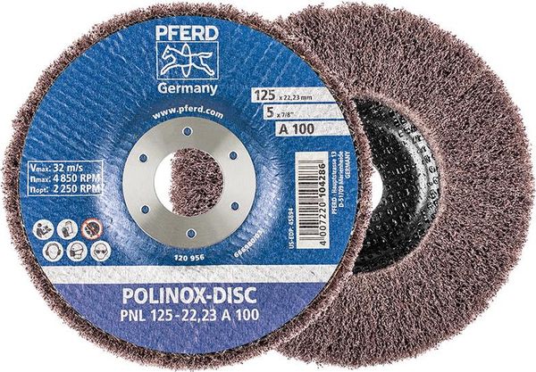 Schleifdisc POLINOX 125x22,23mm A 280 Pferd