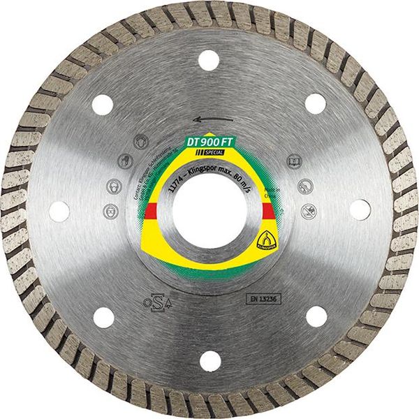 qwz116588.jpg Dia.-Trennscheibe DT900FT230 x22,23 mm Klingspor