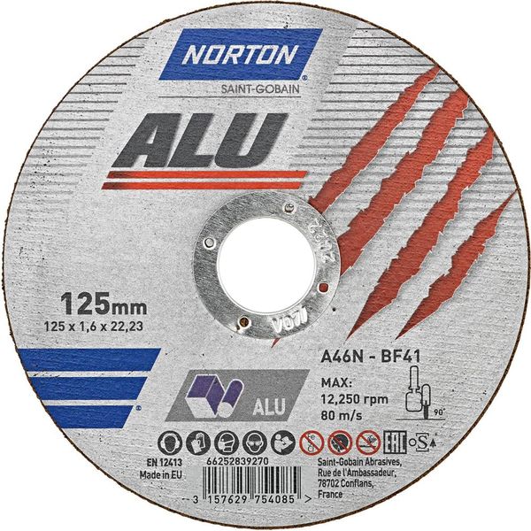 lag196136.jpg Trennscheibe Alu gerade 125x1,6 mm