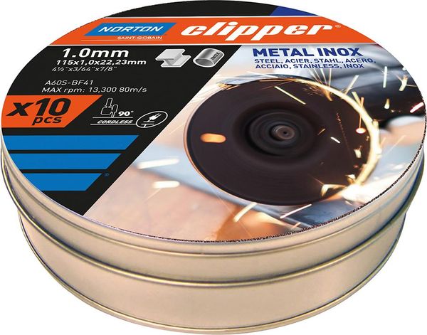 lag180567.jpg Trennscheibe Metall-Inox 10x A60S-115x1.0x22.23