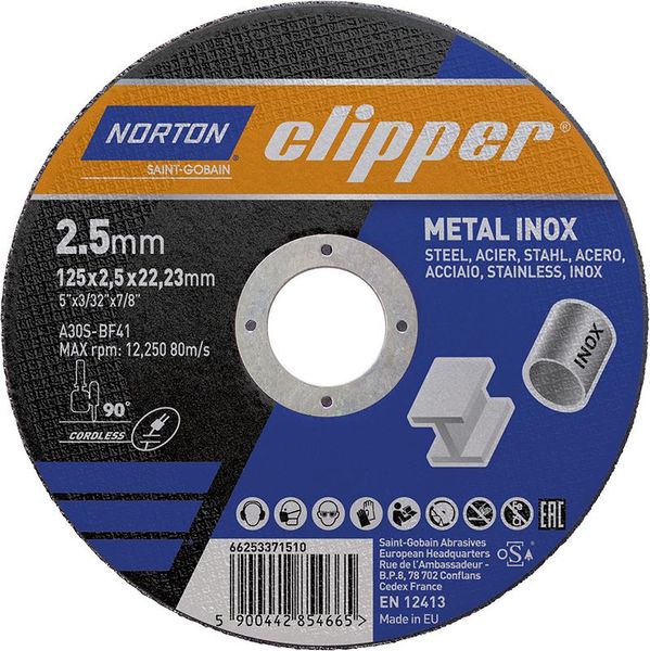 lag180554.jpg Trennscheibe Metall-Inox A30S-125x2.5x22.23mm