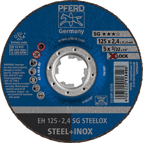 qwz018814.jpg Trennscheibe SG X-LOCK STEELOX 125x2,4mm Pferd