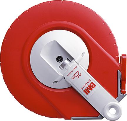 lag148339.jpg Kapselbandmaß 20mx13mm Stahl weißlackiert BMI