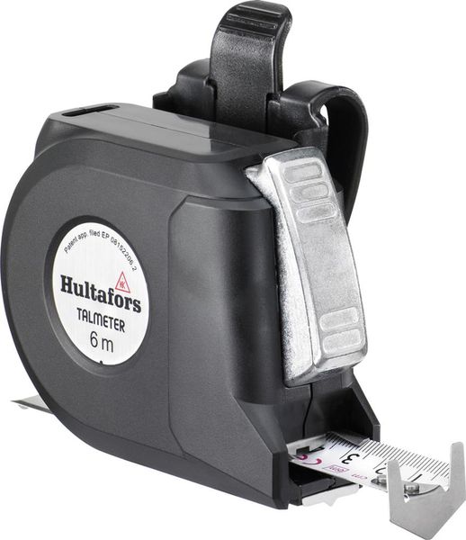 Taschenbandmaß Talmeter 6mx25mm weiß Hultafors