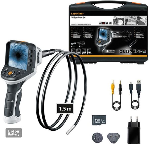 uwh101483.jpg Inspektionskamera VideoFlex G4 Micro Laserliner
