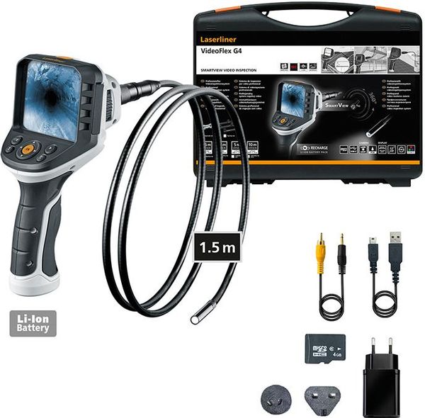 uwh101492.jpg Inspektionskamera VideoFlex G4 Laserliner