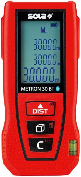pre129986.jpg Laser-Entfernungsmesser METRON 30 BT inklusive Zubehör Sola