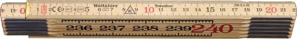 pre124069.jpg Gliedermaßstab Birke 2,4mx17mm natur Hultafors