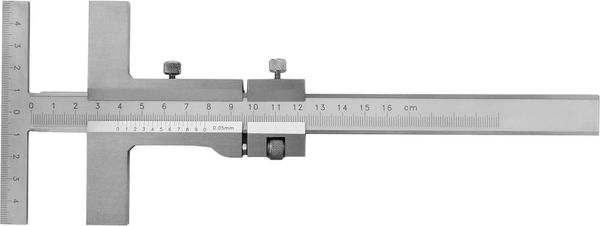 Anreiß-Messschieber mit Feineinstellung 160mm FORTIS