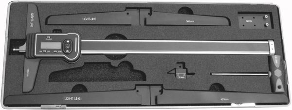 Tiefenmessschieber-Set digital 800mm leichtbau FORTIS