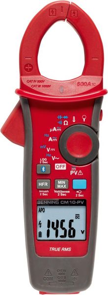 Digital-Stromzangen- Multimeter CM 10-PV Benning