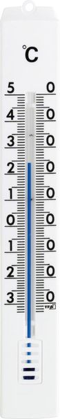 Innen-Außen Thermometer Kunststoff ,weiß