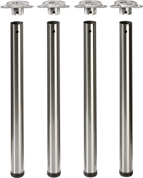 Tischbeinset,70144,Ø80x710mm,edelst.opt.