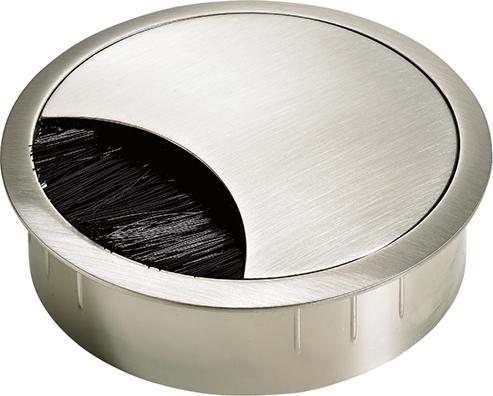 Kabeldurchl.,9081331,Ø60,aluminiumoptik