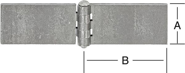 Wagentürscharnier 50X80X5 MM 00012 011