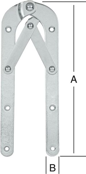 Leiterbd. gebog. Festst. 250X21vz