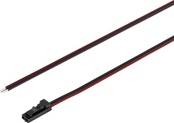 Anlötleitung Versa 12V max. 3A, L1.8m, M1/verz
