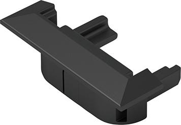 Kappe ChannelLine C Typ 2Set aus 2 Stück, schwarz