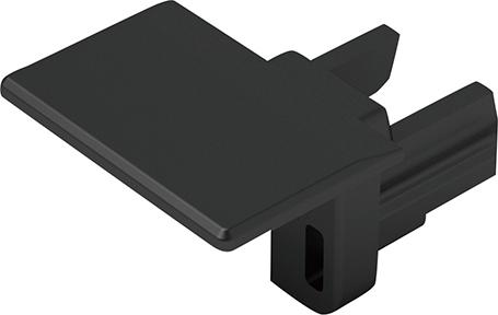 Kappe ChannelLine i2 blk Set aus 2 Stück