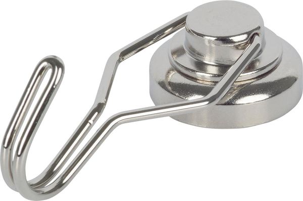Topfmag.Neodym Ø25, m.drehb.H.5cm,sil Inhalt: 2