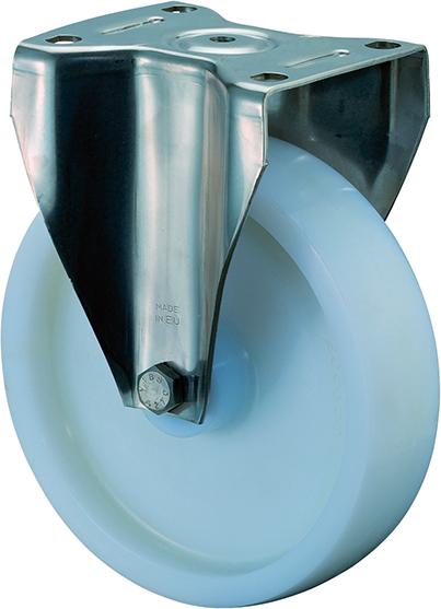 lag181770.jpg Bockrolle 150mm HS110 Platte,Kst.weiß,ER,RL HS110.B14.150