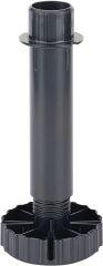 Sockelverstellfuss 80 mm schwarz