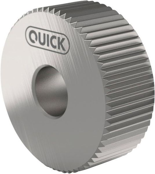 Rändelrad PM AA 15x4x4 G7 P0,8 mit Fase QUICK