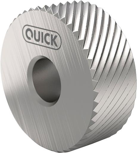 Rändelrad PM BL 45Grad 10x4x4 G7 P0,8 mit Fase QUICK