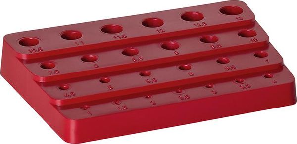 pre124053.jpg Kunststoffständer leer um 0,1mm steigend 1-5mm FORTIS