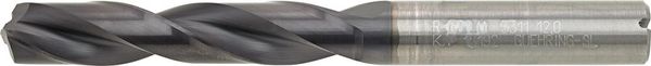Spiralbohrer SL VHM FIRE Innenkühlung Schaft 6537-HA 5xD 9,90mm GÜHRING