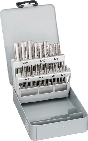 H.Gewindeb. D352 HSS M3-12 Satz FORTIS