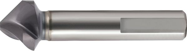 pre127788.jpg Kegelsenker SpyroTec HSCOspiralisiert Form C 90G 3-Flächenschaft 31,0mm TiAlN Gühring
