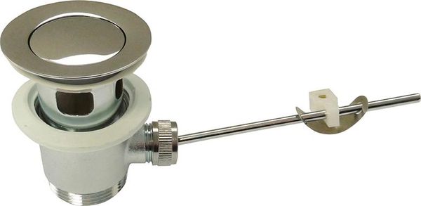 Exzenter Ablaufgarnitur f. WT 1 1/4", Chrom