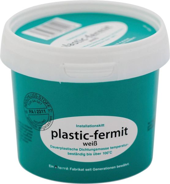 lag175732.jpg Dichtungsmasse plastik- fermit, weiß, 1/4 kg-Dose