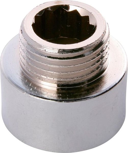 Reduzier-Stück verchr. 3/8"A X 1/2"I
