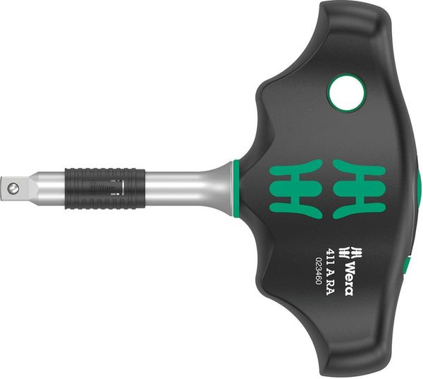 Ratschen-Quergriff 1/4" Steckschlüssel-Aufnahme Wera