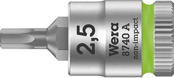Schraubendrehereinsatz 1/4" Innensechskant 2,5x28mm Wera