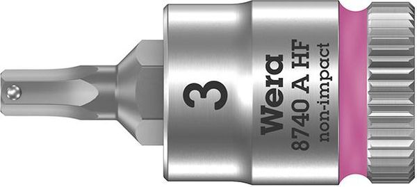 pre123970.jpg Schraubendrehereinsatz 1/4" Innensechskant mit Haltefunktion 3x28mm Wera
