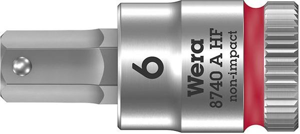 pre123978.jpg Schraubendrehereinsatz 1/4" Innensechskant mit Haltefunktion 6x28mm Wera